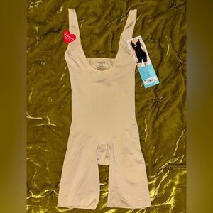 Shaping Open-Bust Bodysuit